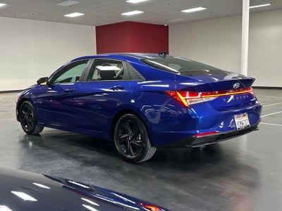 2023 Hyundai Elantra Hybrid Blue