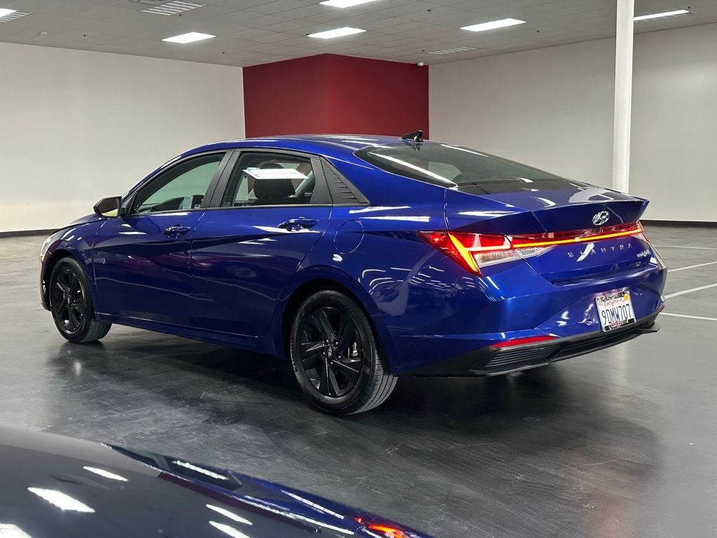2023 Hyundai Elantra Hybrid Blue