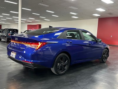 2023 Hyundai Elantra Hybrid Blue