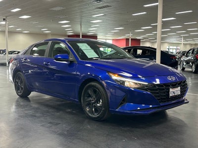 2023 Hyundai Elantra Hybrid Blue