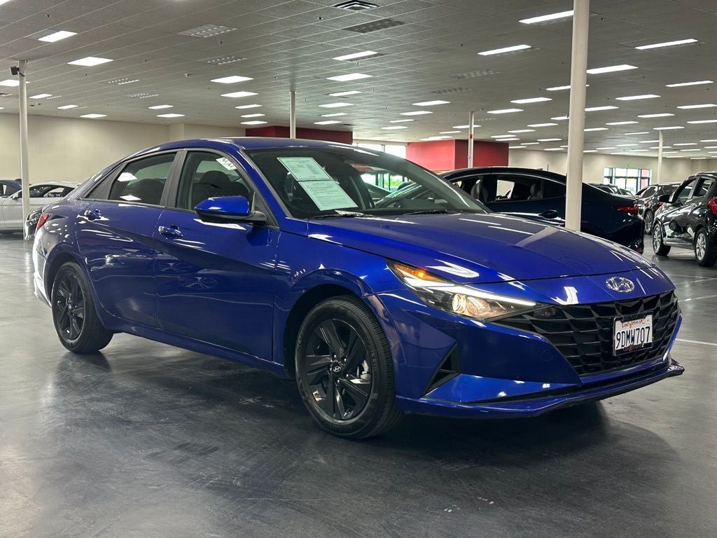 2023 Hyundai Elantra Hybrid Blue