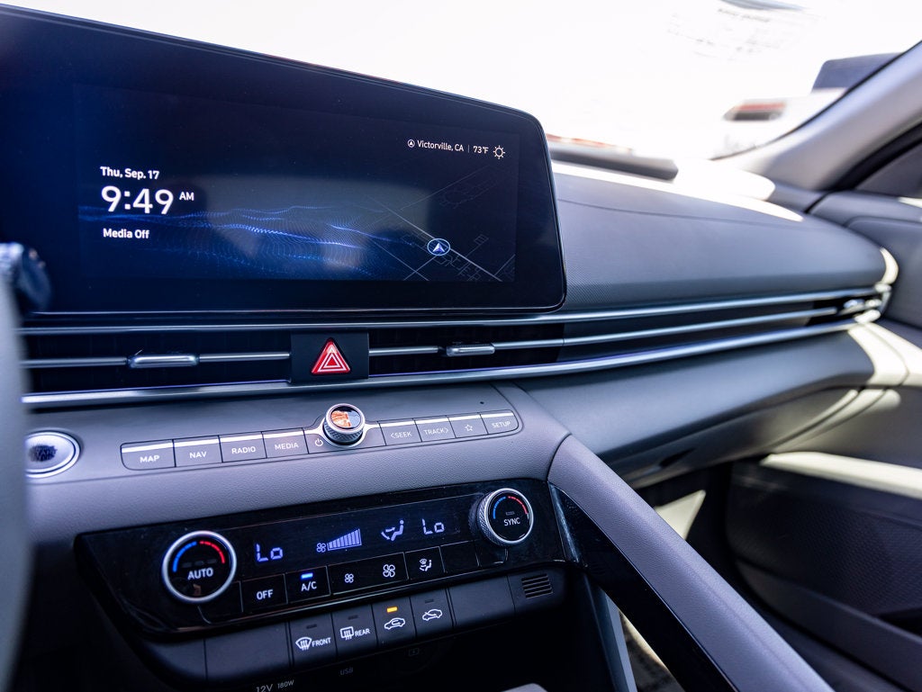 2024 Hyundai Elantra Hybrid Blue