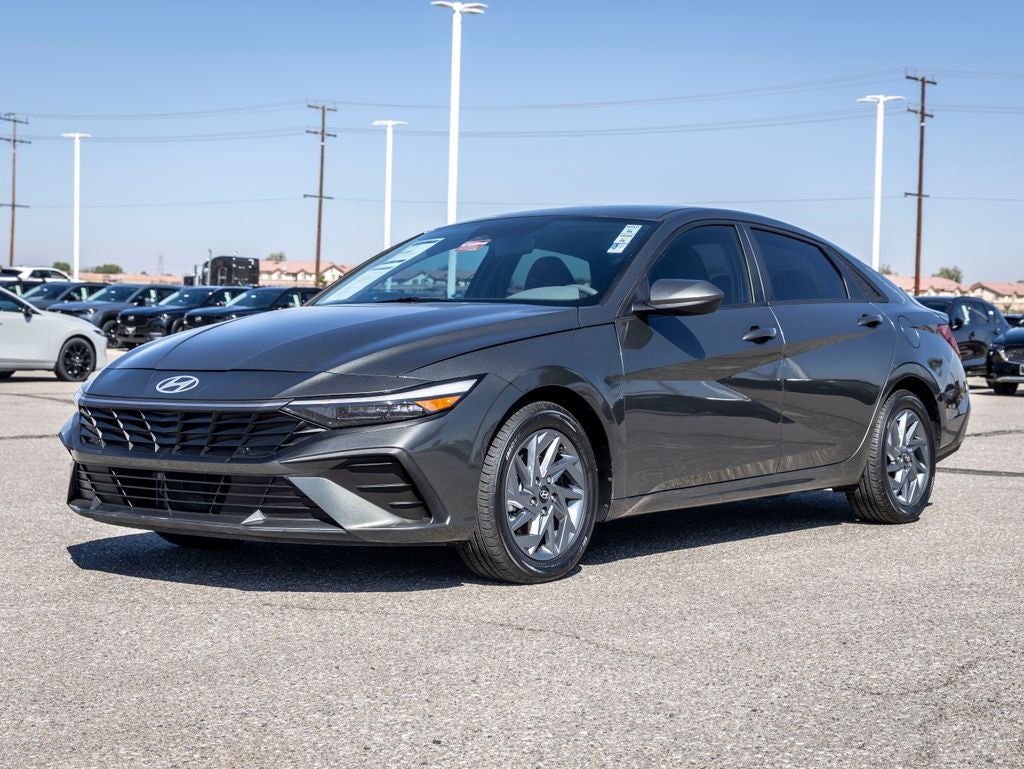 2024 Hyundai Elantra Hybrid Blue