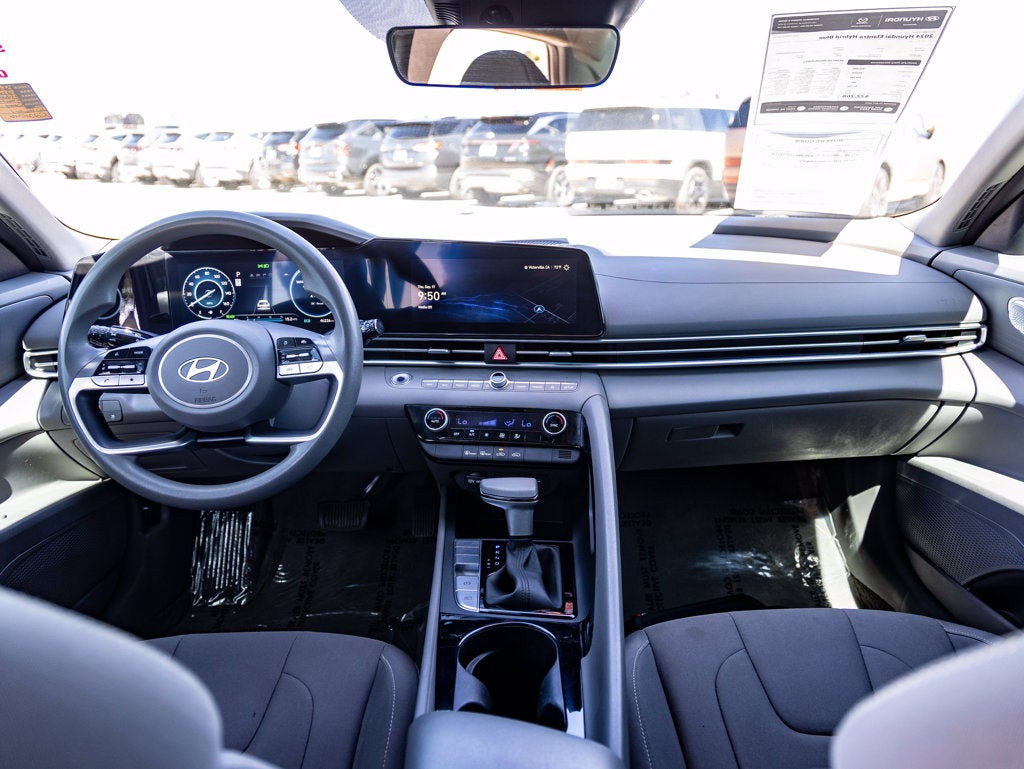 2024 Hyundai Elantra Hybrid Blue