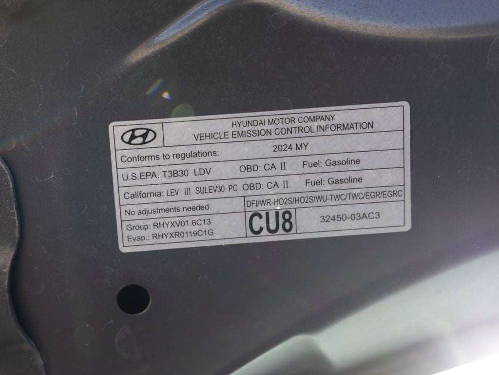 2024 Hyundai Elantra Hybrid Blue