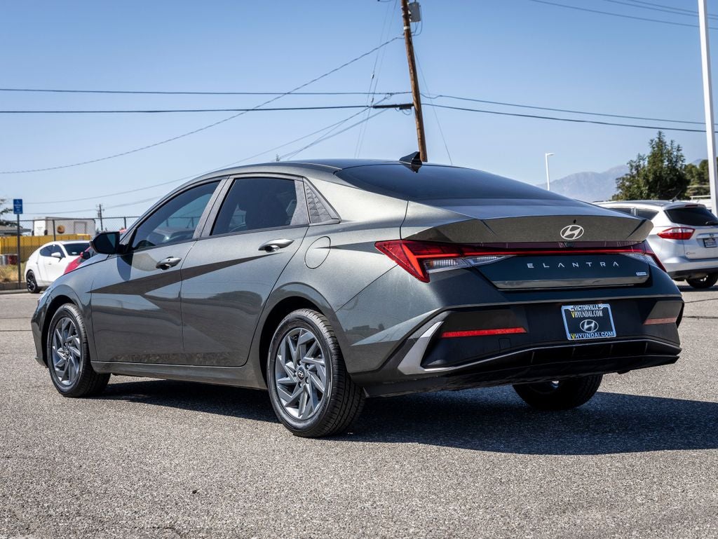 2024 Hyundai Elantra Hybrid Blue