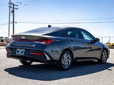 2024 Hyundai Elantra Hybrid Blue