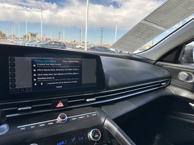 2024 Hyundai Elantra Hybrid Blue