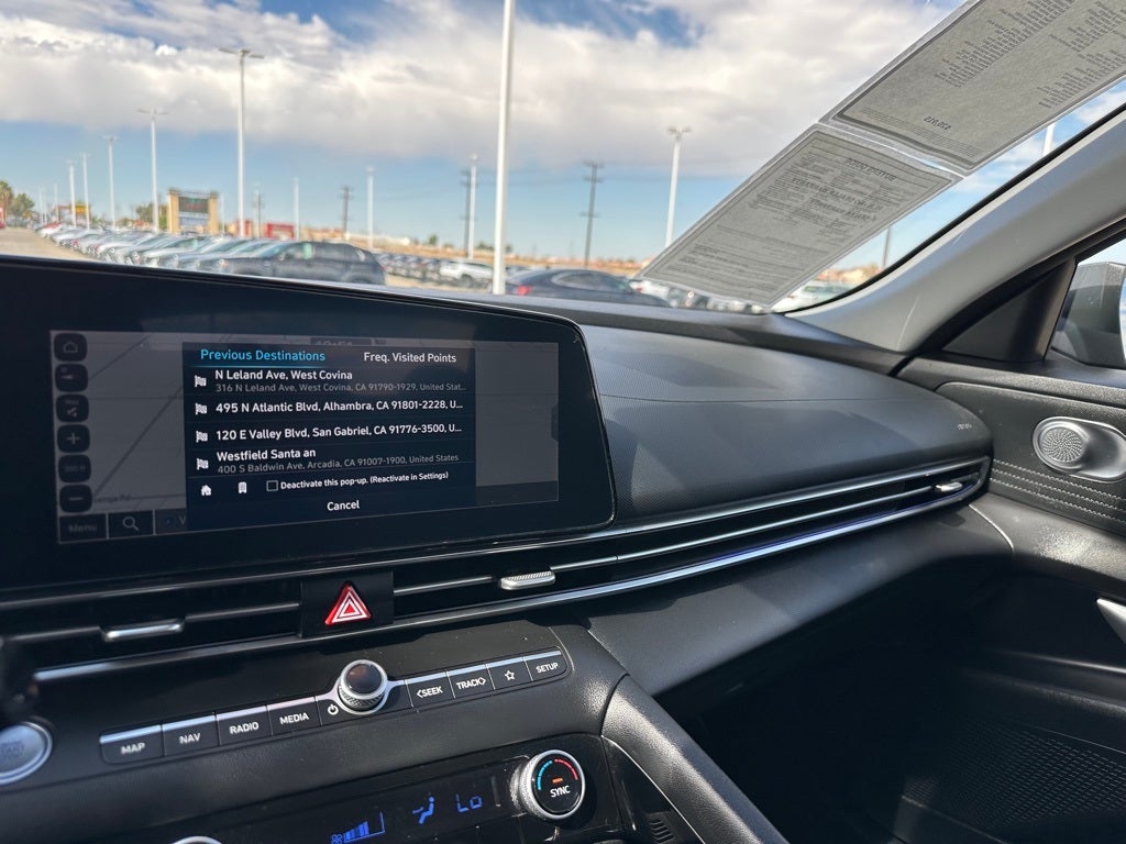 2024 Hyundai Elantra Hybrid Blue