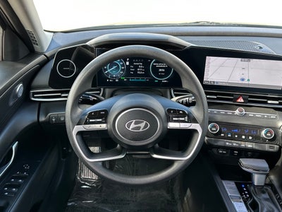 2024 Hyundai Elantra Hybrid Blue