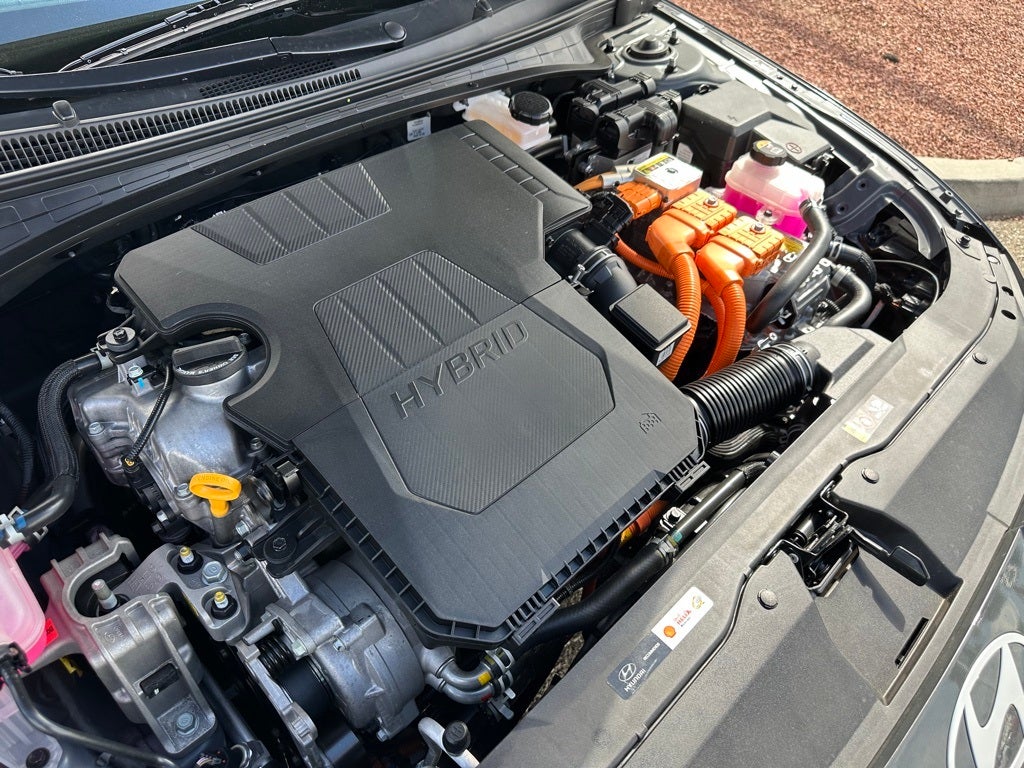 2024 Hyundai Elantra Hybrid Blue
