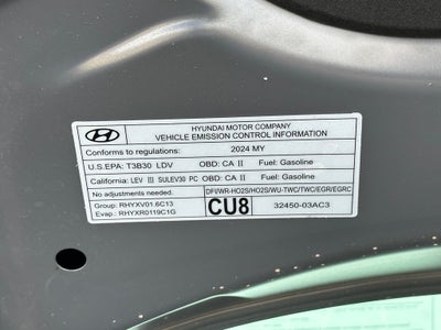 2024 Hyundai Elantra Hybrid Blue