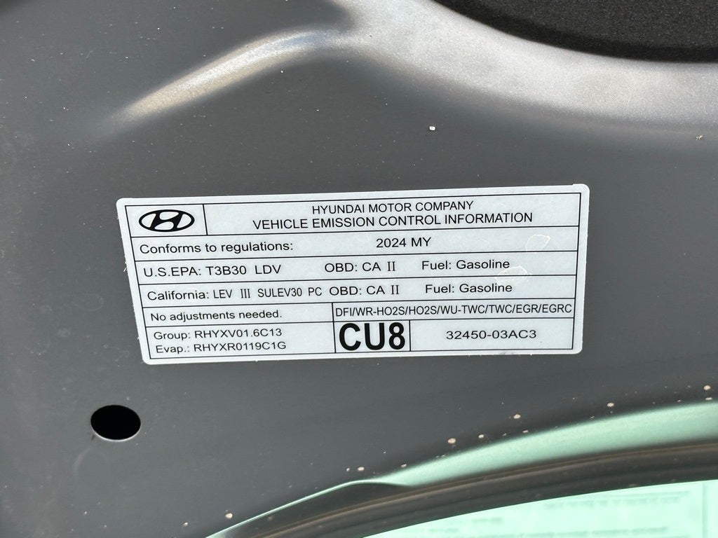 2024 Hyundai Elantra Hybrid Blue