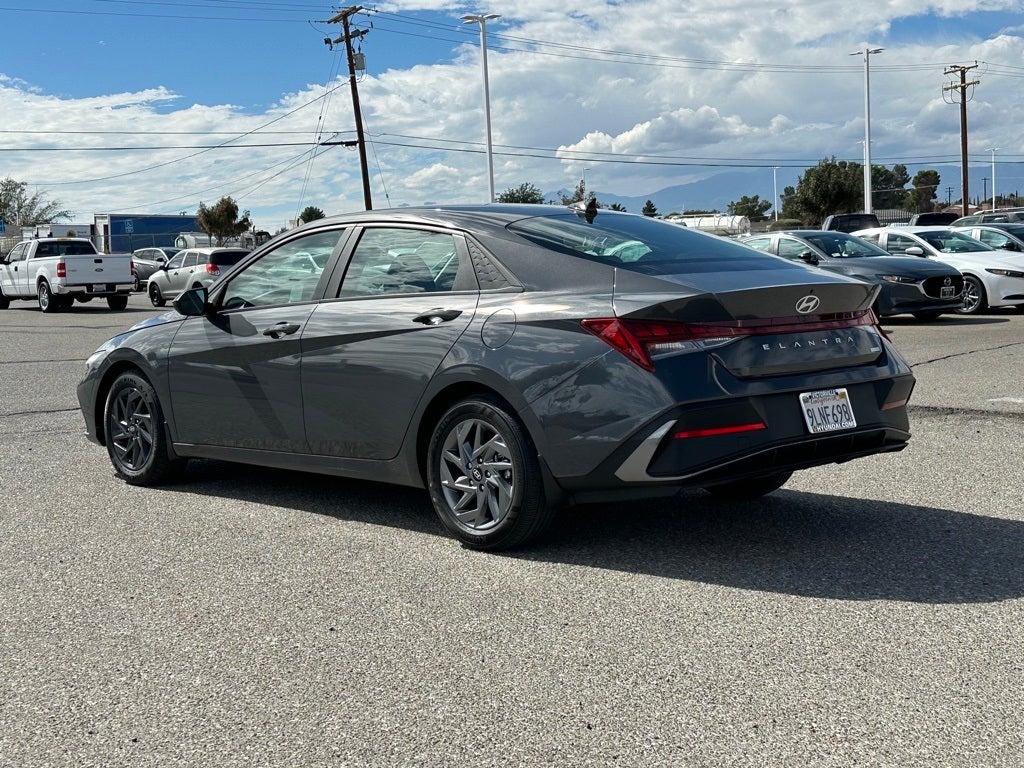 2024 Hyundai Elantra Hybrid Blue