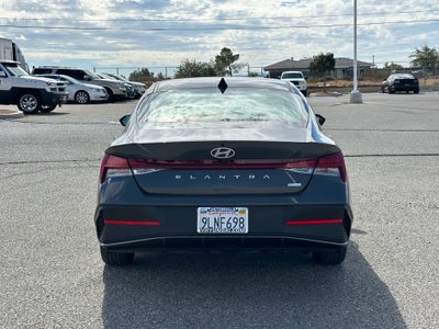 2024 Hyundai Elantra Hybrid Blue