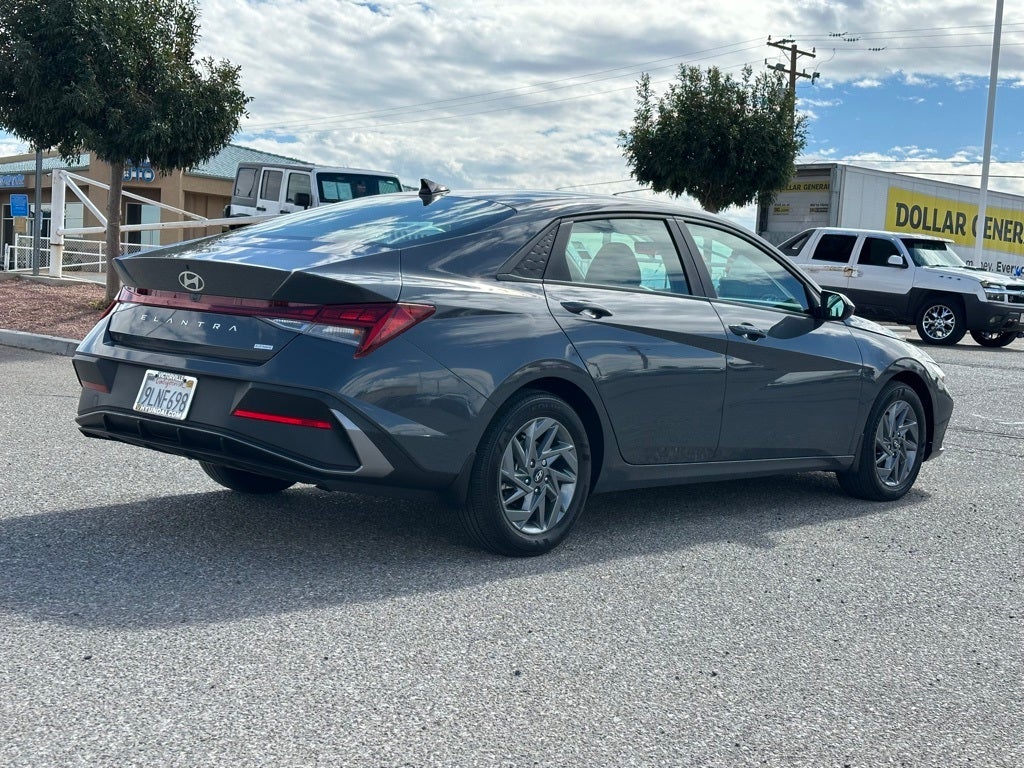 2024 Hyundai Elantra Hybrid Blue