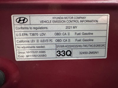 2021 Hyundai Venue SE