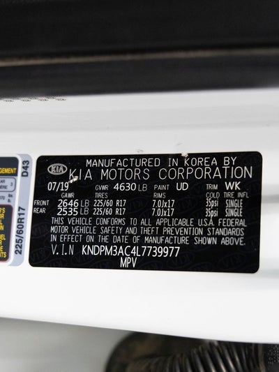 2020 Kia Sportage LX