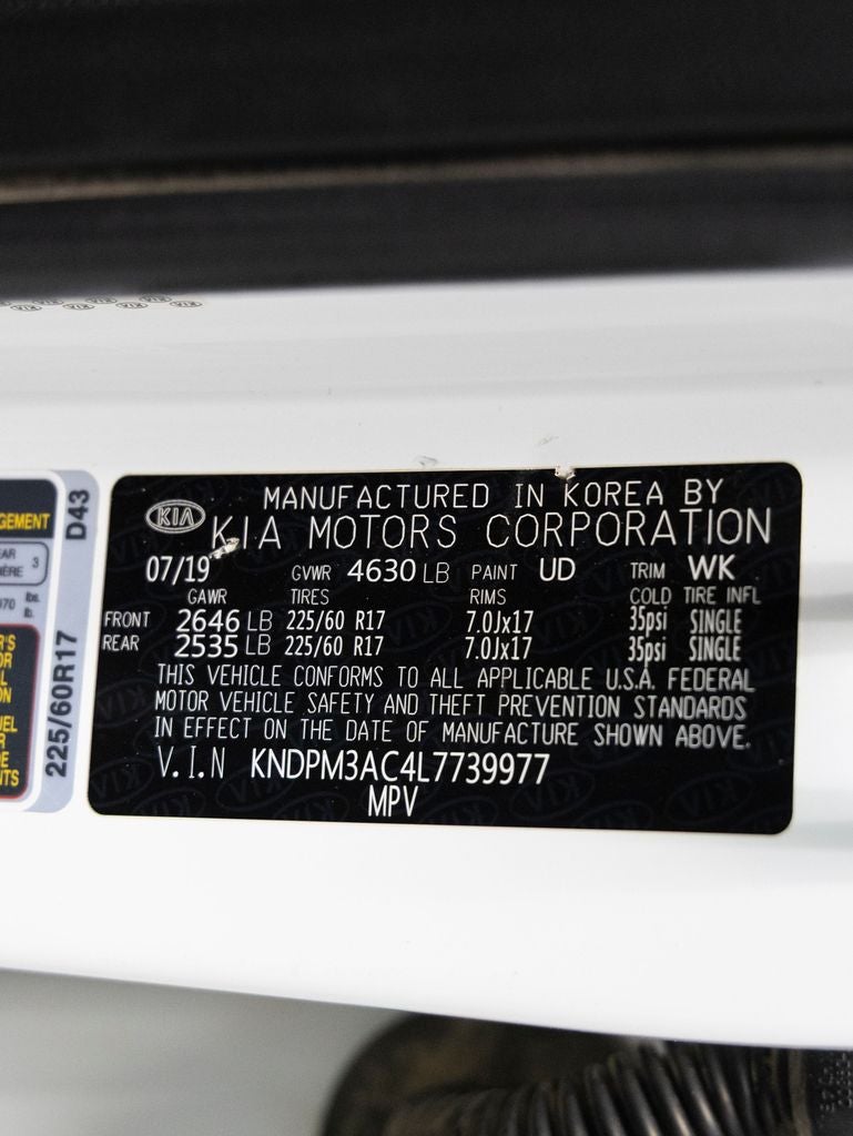 2020 Kia Sportage LX