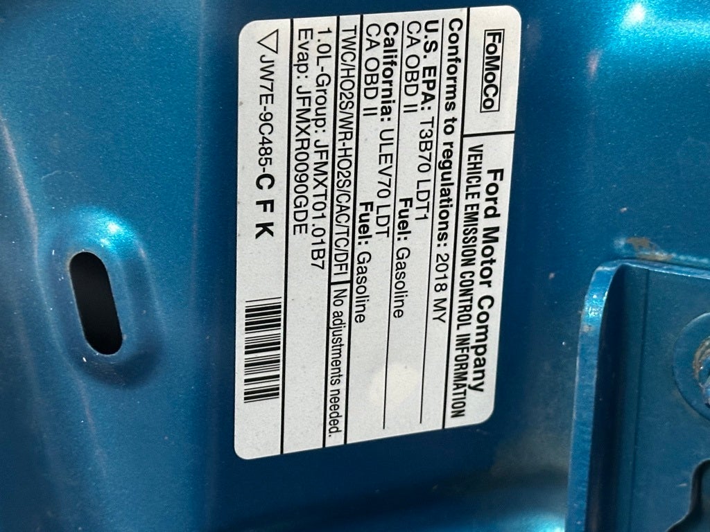 2018 Ford EcoSport SE