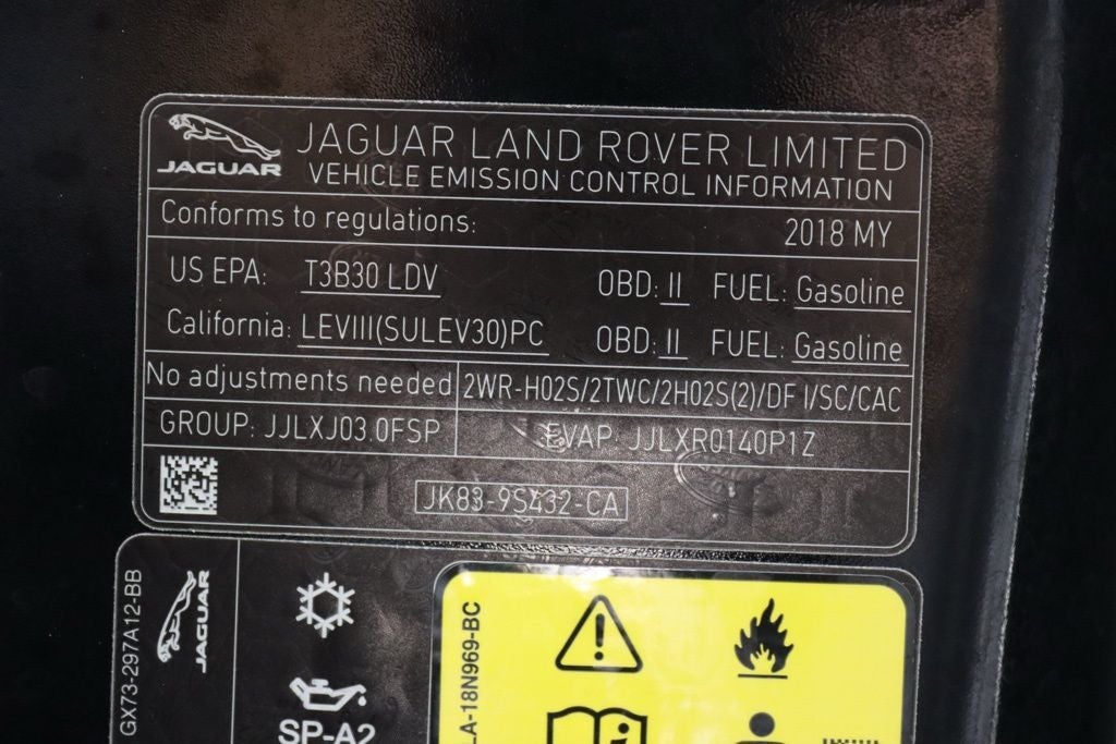 2018 Jaguar F-PACE 35t Prestige