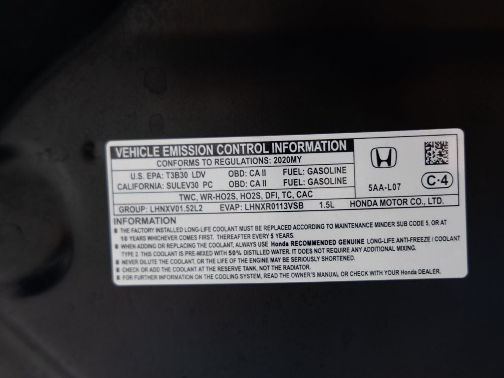 2020 Honda Civic Sport