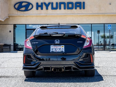 2020 Honda Civic Sport