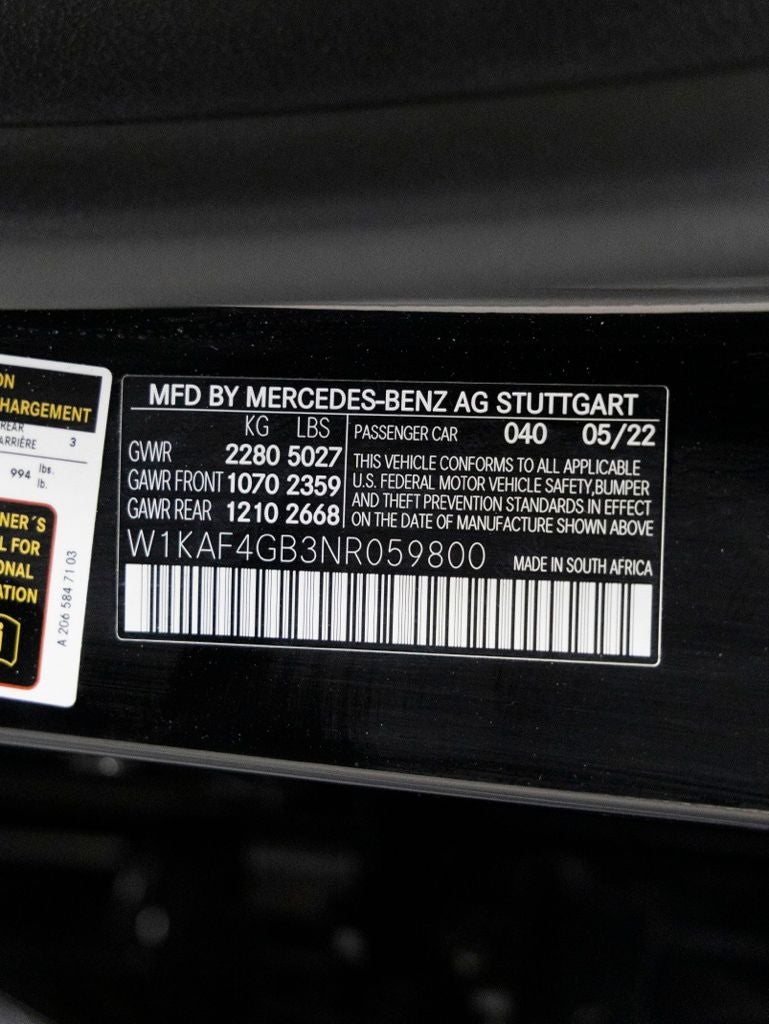 2022 Mercedes-Benz C-Class C 300
