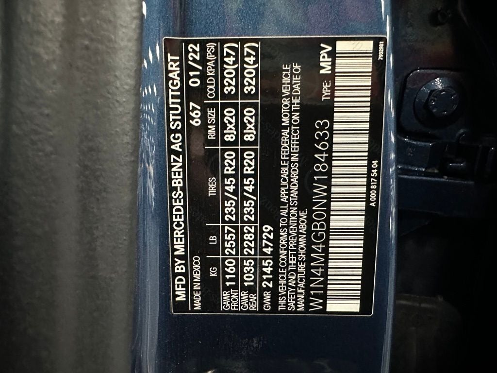 2022 Mercedes-Benz GLB GLB 250