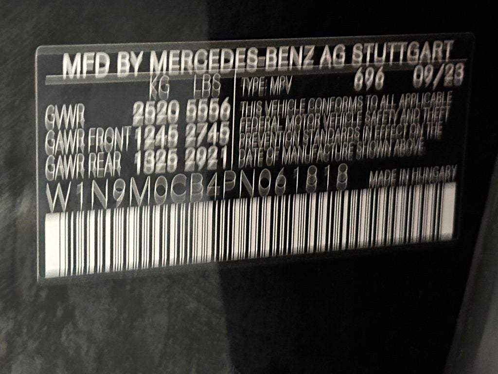 2023 Mercedes-Benz EQB 250+ Base