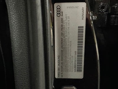 2016 Audi A3 2.0T Premium quattro