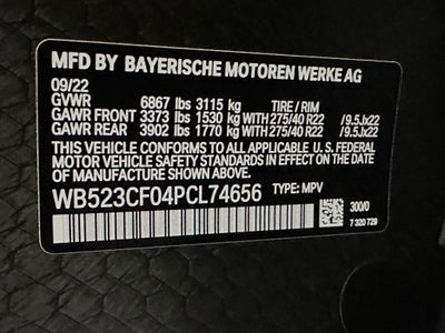 2023 BMW iX xDrive50