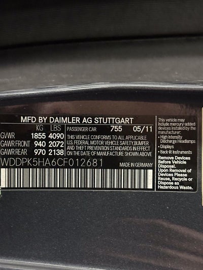2012 Mercedes-Benz SLK SLK 350