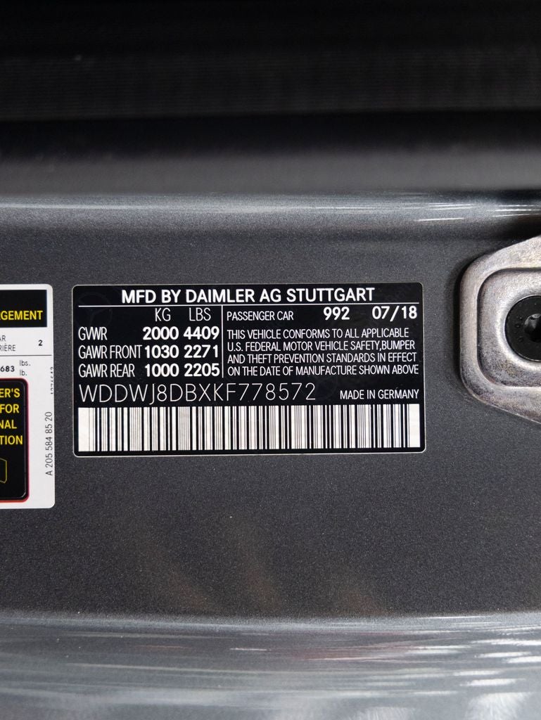 2019 Mercedes-Benz C-Class C 300